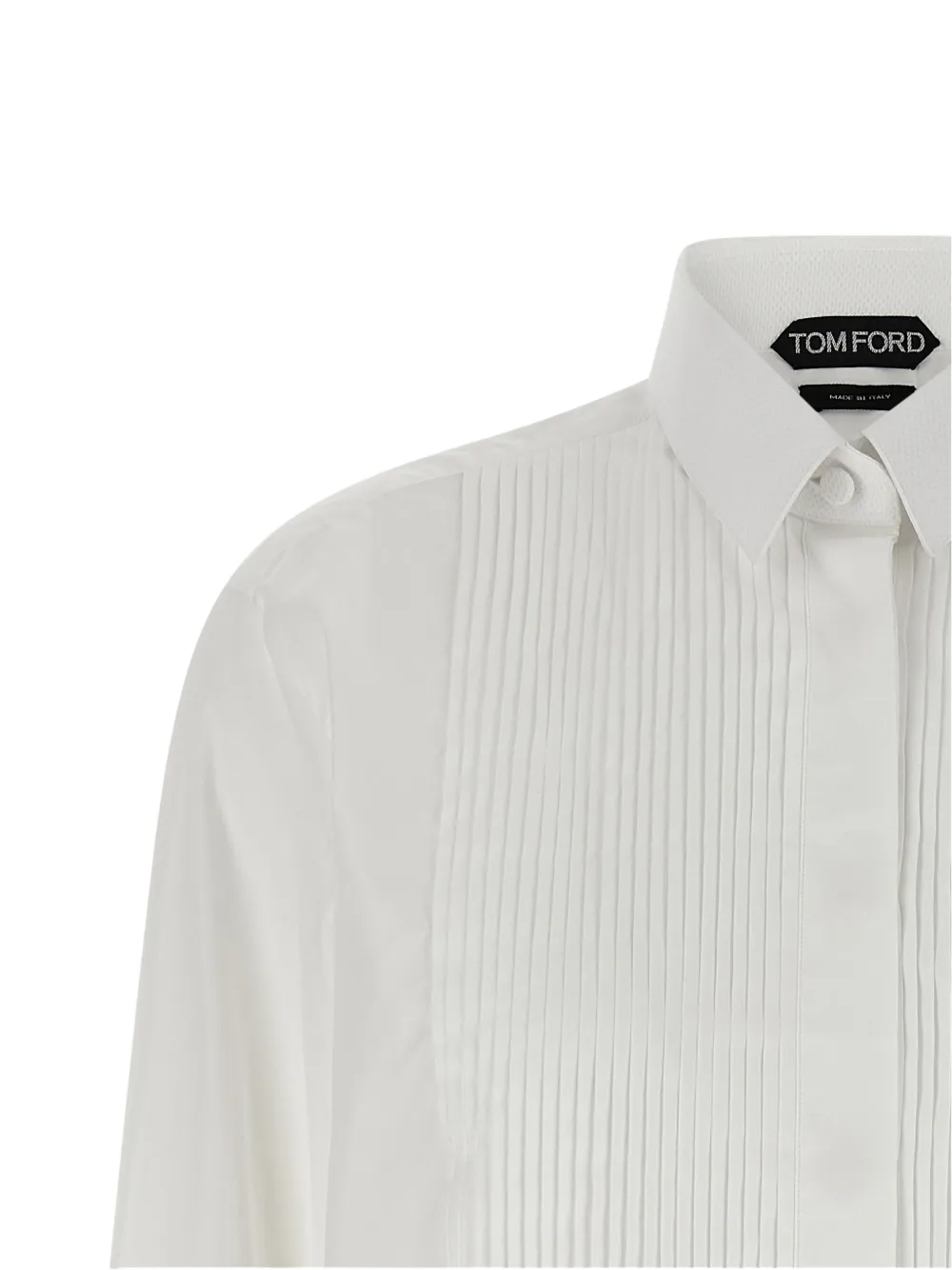  Tom Ford Pleated Shirt - White 
