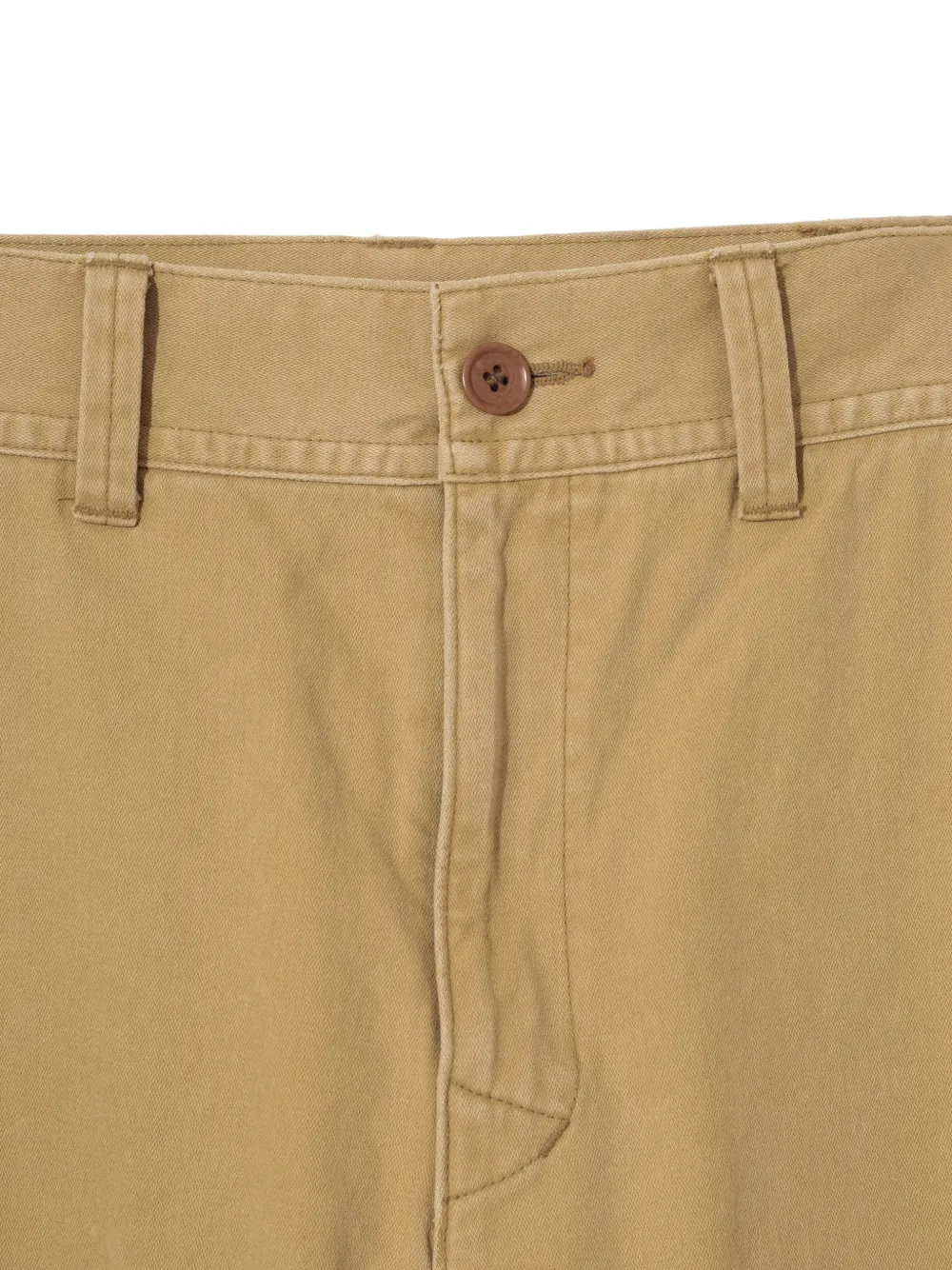 Undercover Gerafelde broek met patchwork Beige