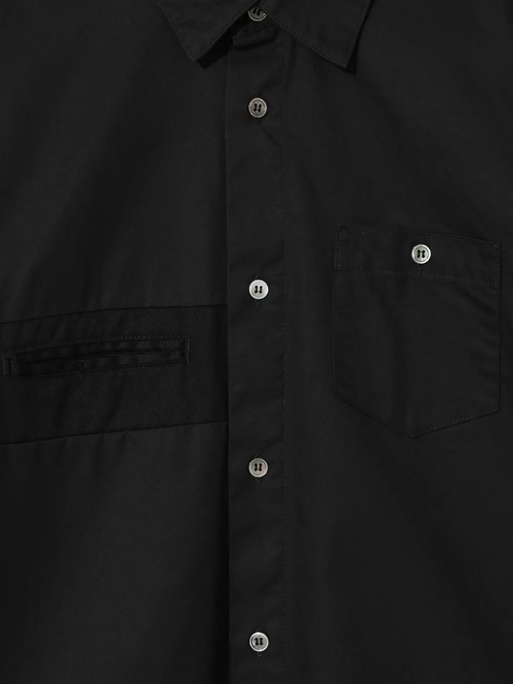  Undercover Patch-pocket Shirt - Black 