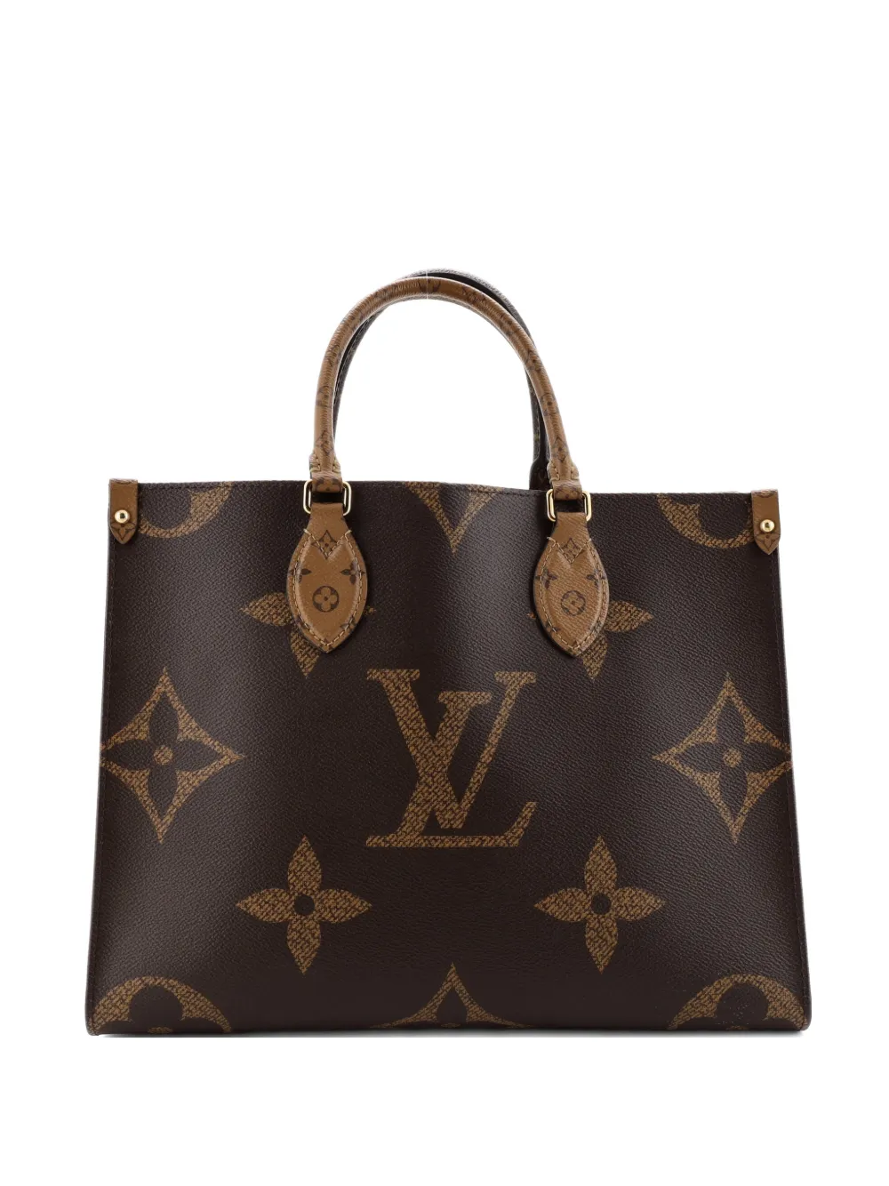 Louis Vuitton Pre-Owned OnTheGo Reverse Monogram Giant MM tote bag - Marrone