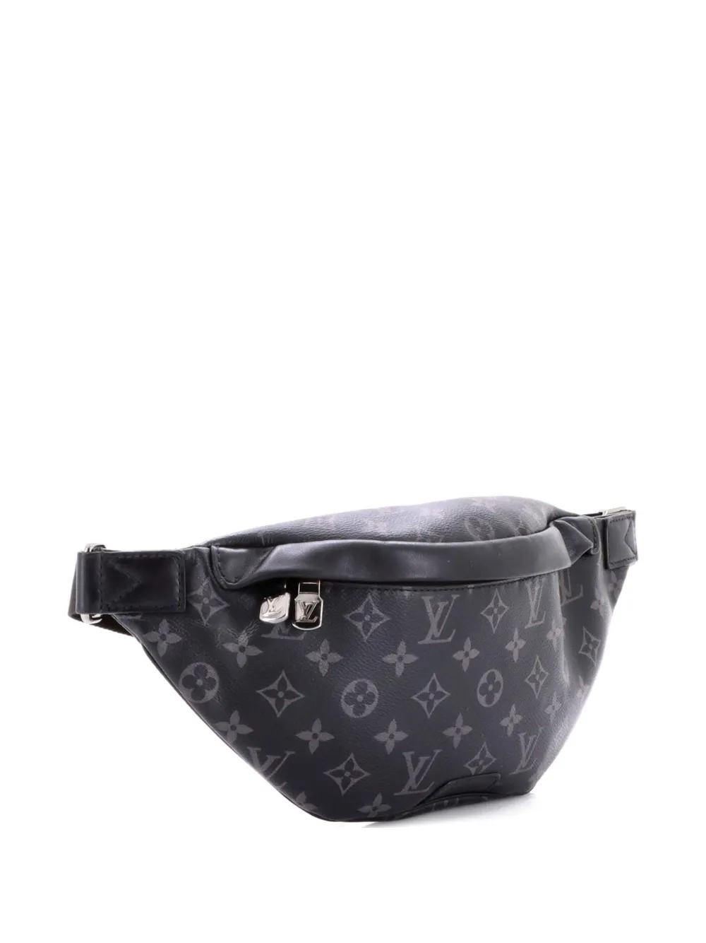 Louis Vuitton Pre-Owned Discovery Bumbag Monogram Eclipse Canvas belt bag - Nero