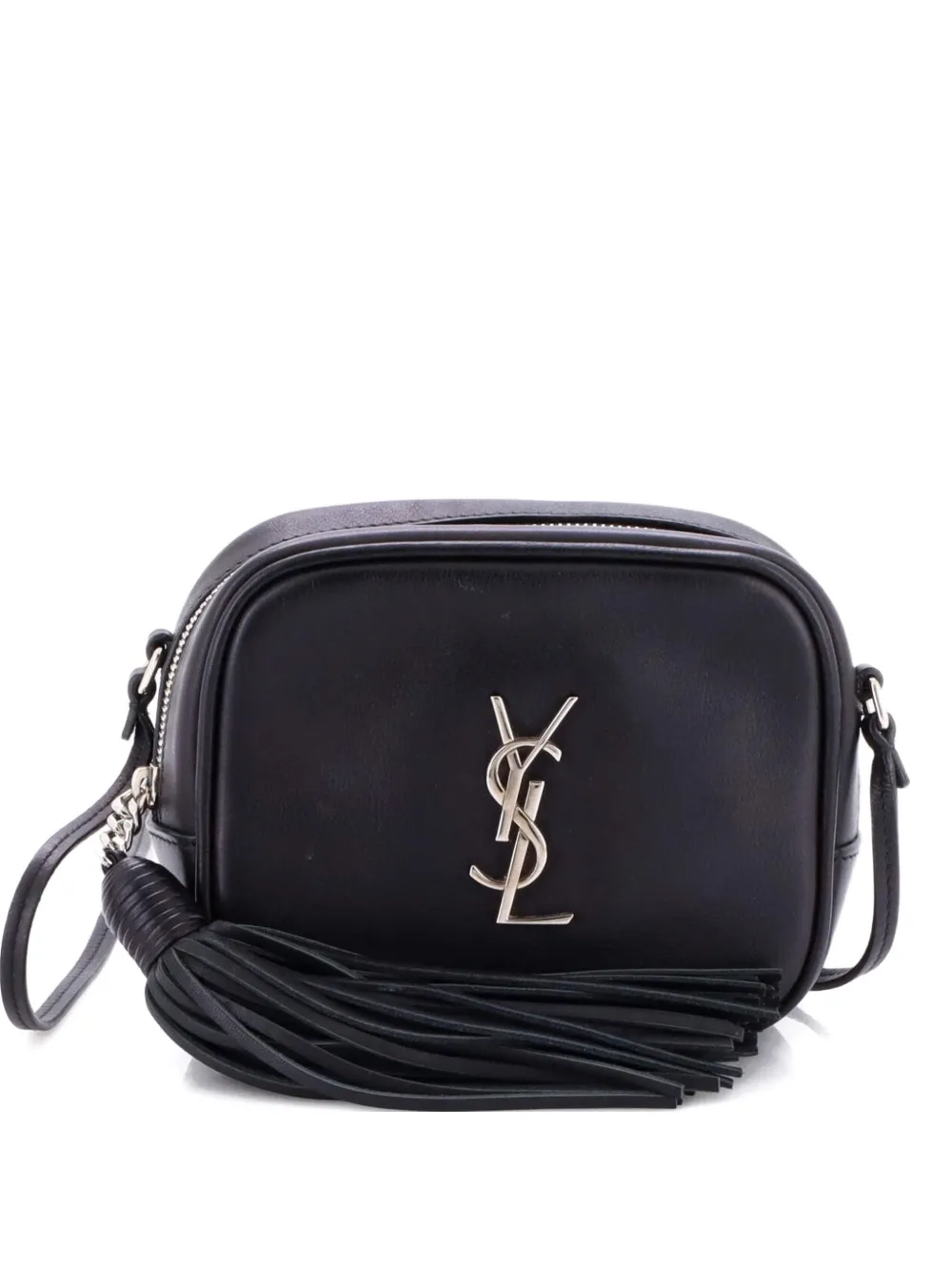 Saint Laurent Pre-Owned Classic Monogram Blogger Leather Small crossbody bag - Nero