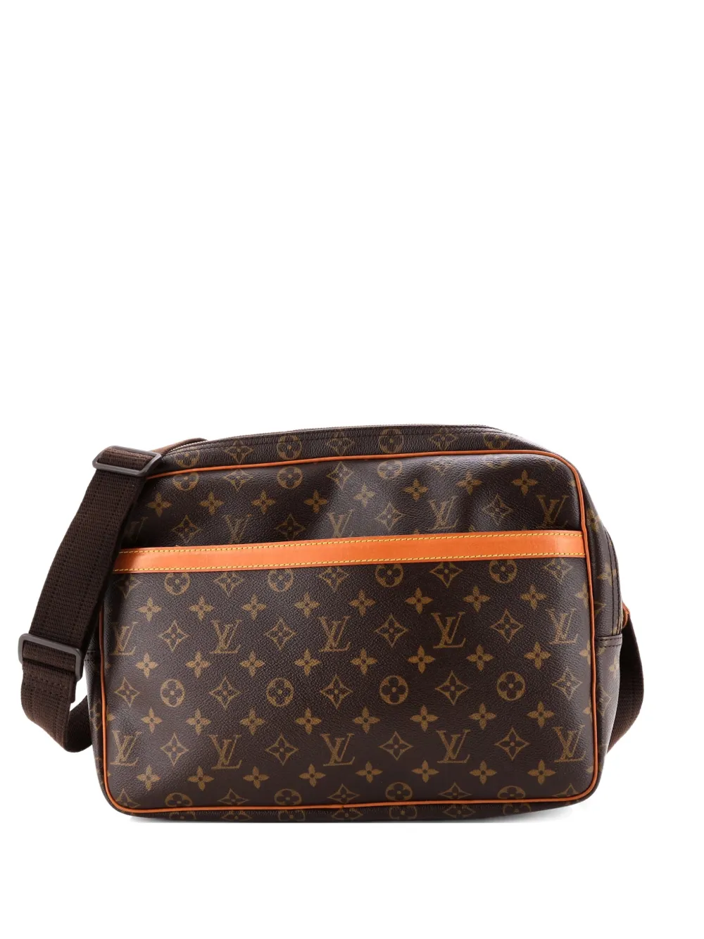 Louis Vuitton Pre-Owned Reporter Bag Monogram Canvas GM crossbody bag - Marrone