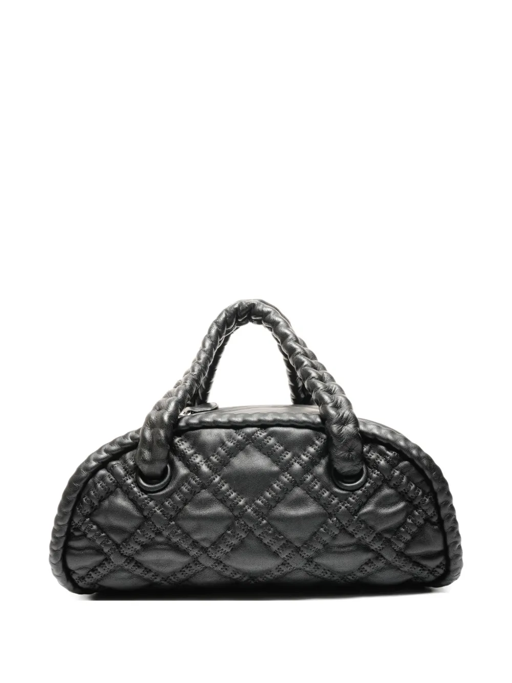 CHANEL Pre-Owned 2006-2008 braided-handle tote bag - Schwarz