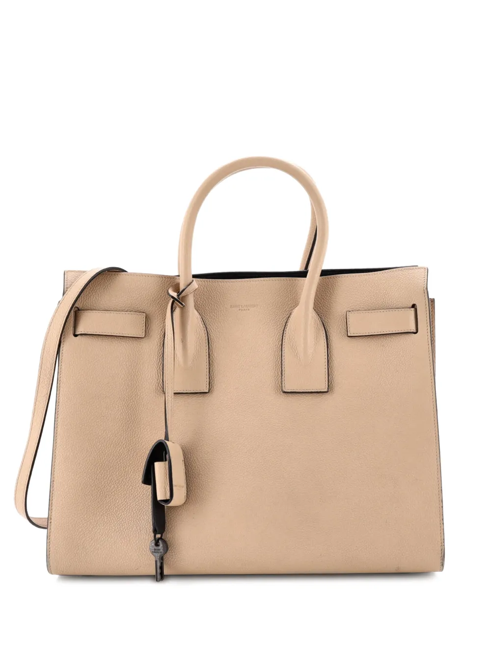 Saint Laurent Pre-Owned Sac de Jour NM Bag Leather Small tote bag - Toni neutri