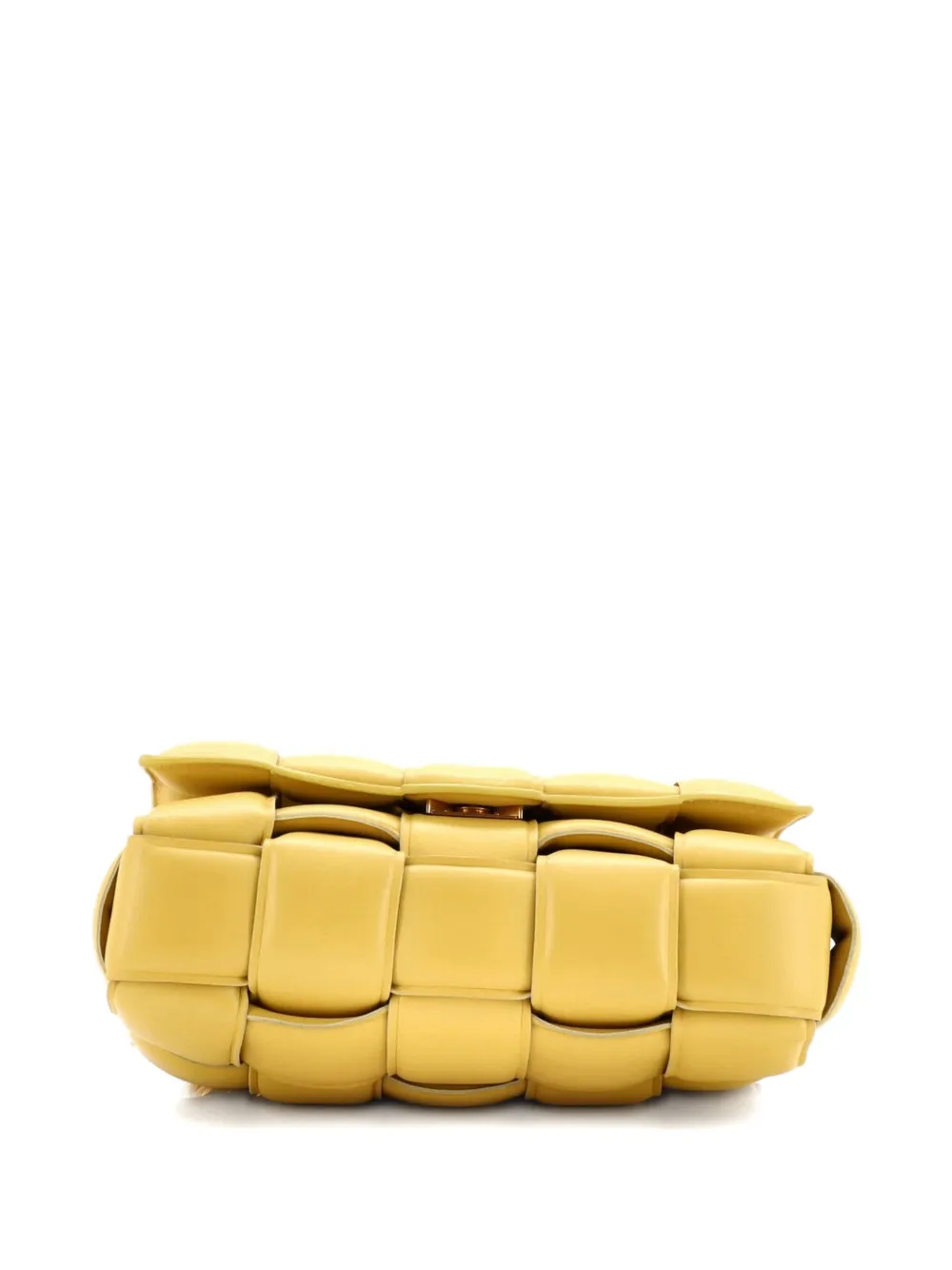 Cassette Chain Padded Maxi Intrecciato Leather Crossbody Bag