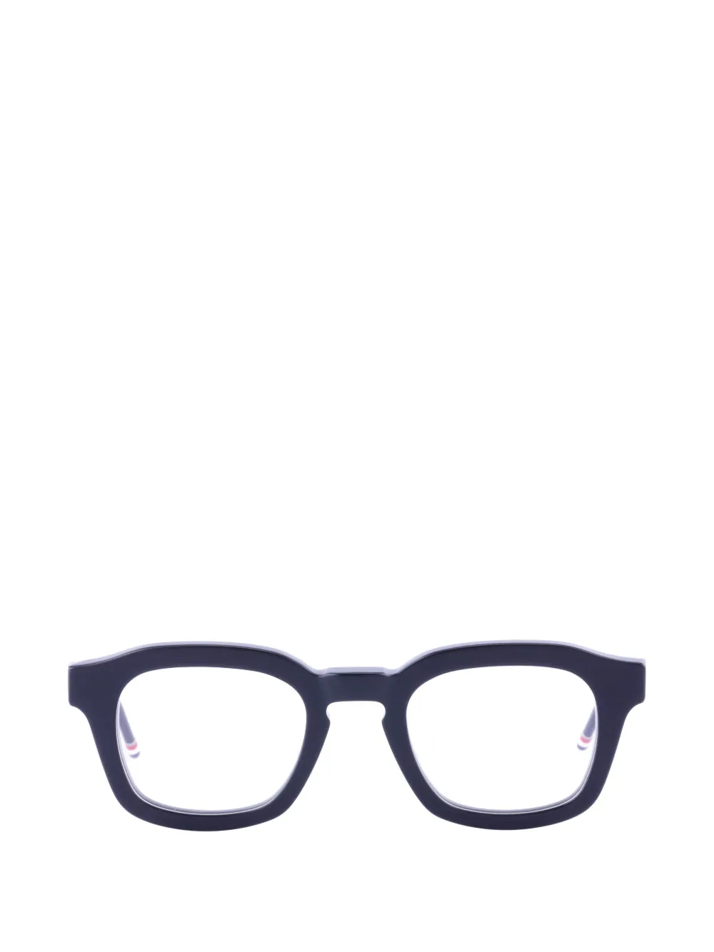 Thom Browne Eyewear lunettes de vue à monture géométrique - Noir Thom Browne Eyewear lunettes de vue à monture géométrique - Noir