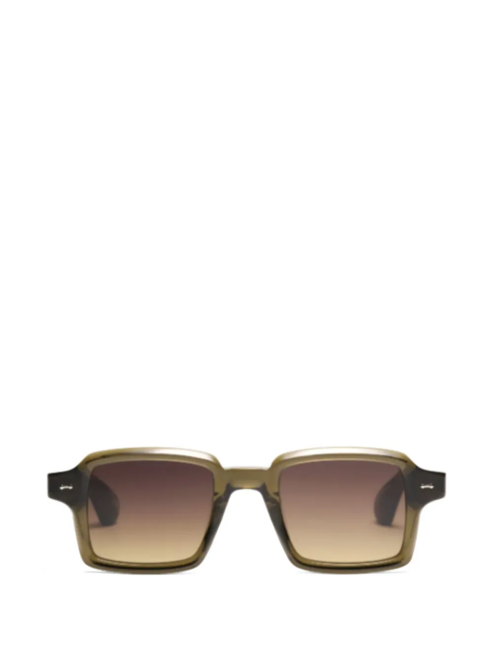 Peter And May Saguaro square-frame sunglasses - Verde