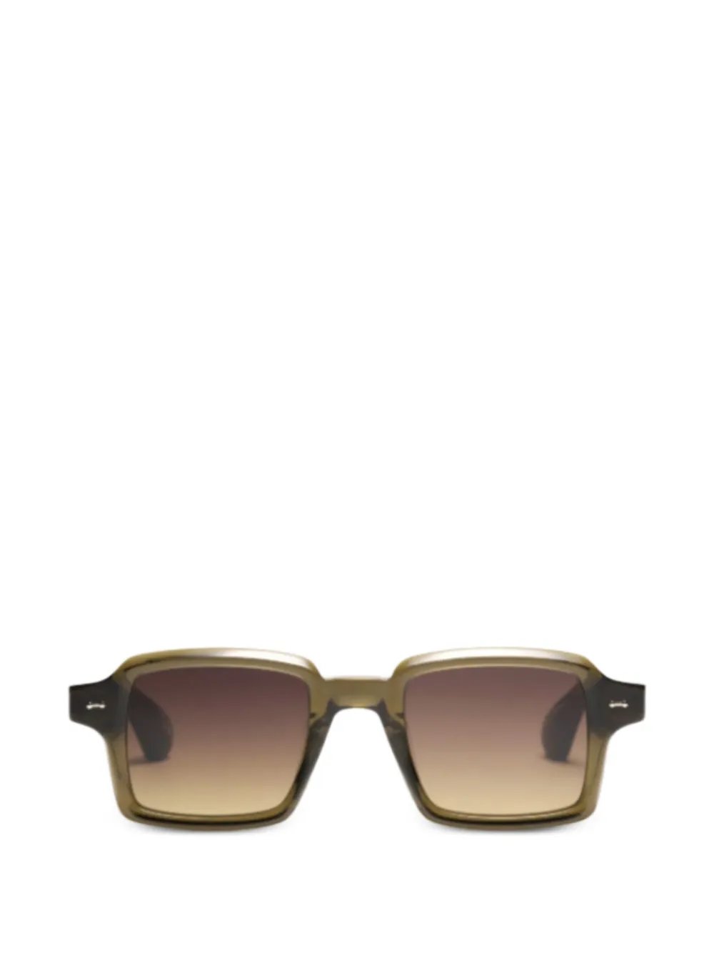 Peter And May Saguaro square-frame sunglasses - Verde