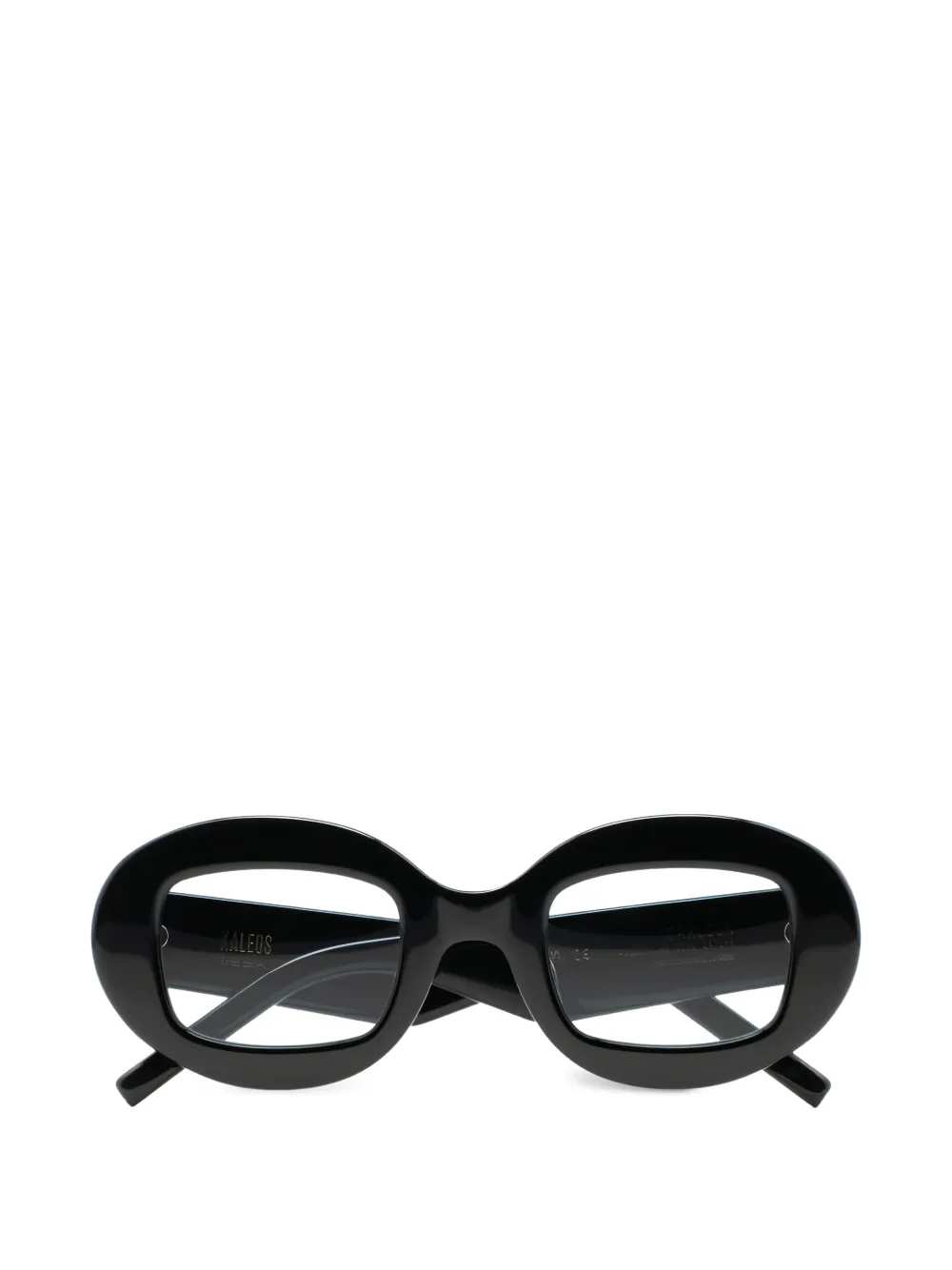 Kaleos Carlson round-frame glasses - Nero