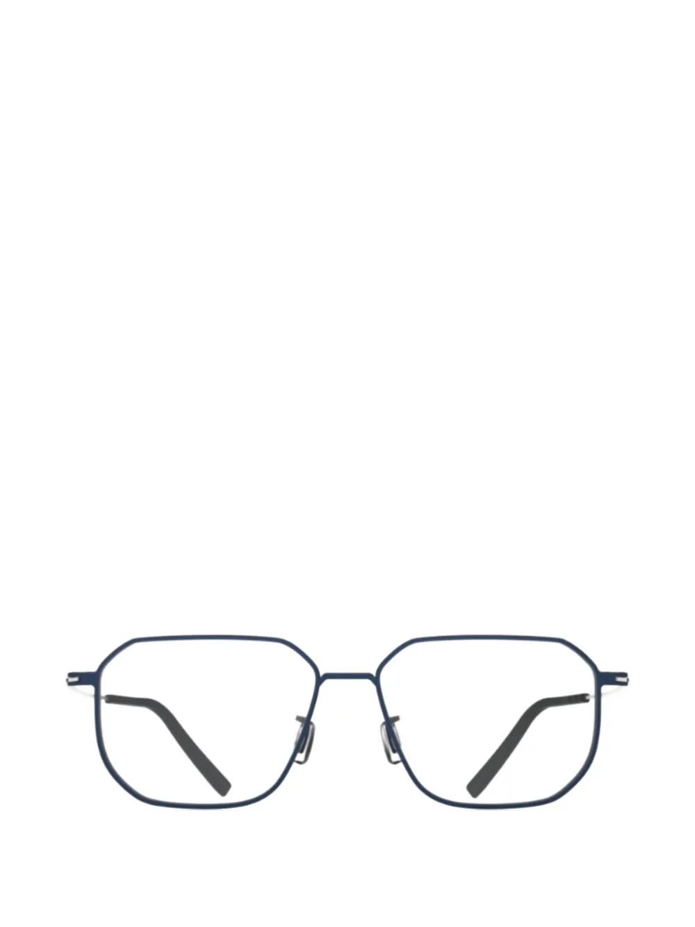 Blackfin Mendocino geometric-frame glasses - Blu