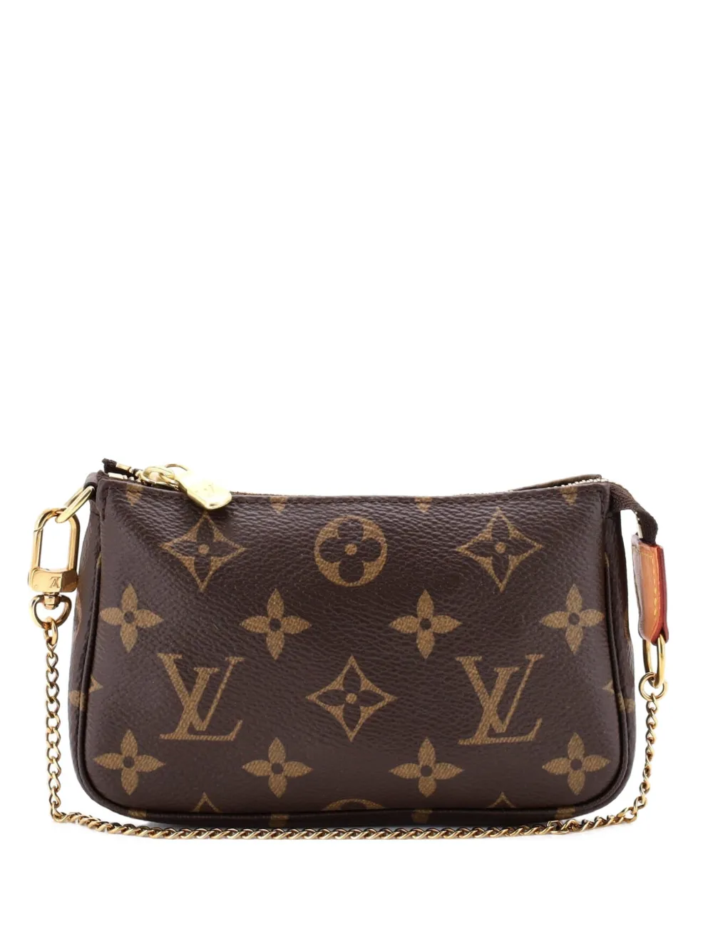 Louis Vuitton Pre-Owned Pochette Accessoires Monogram Canvas Mini clutch bag - Marrone
