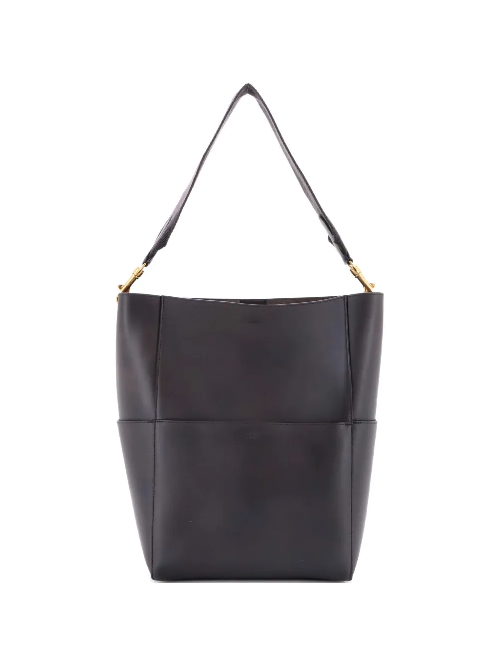 Celine Pre-Owned Sangle Seau Bag Calfskin Large shoulder bag - Grigio