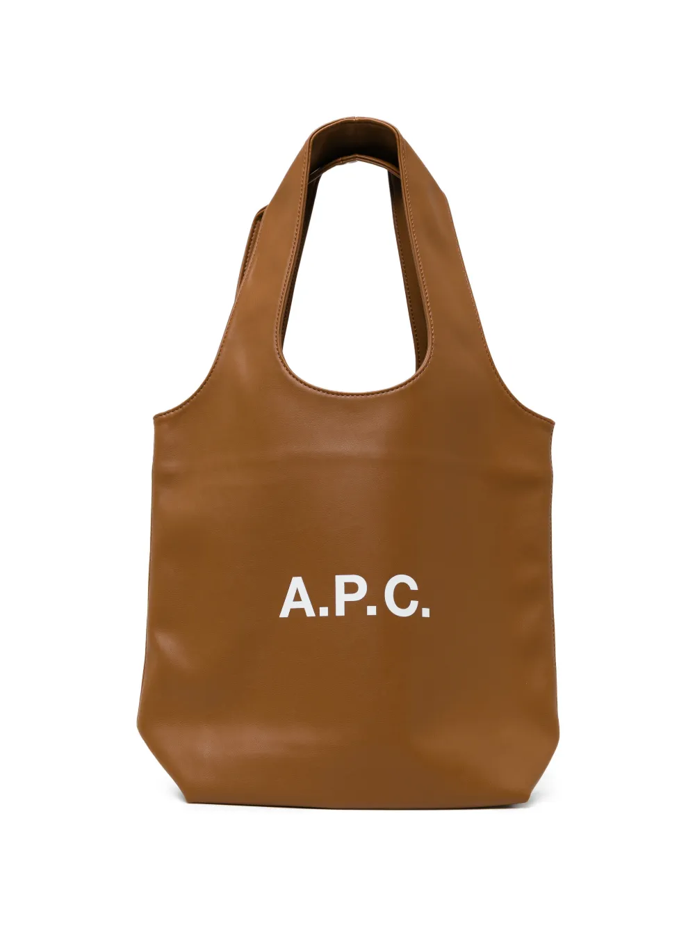 A.P.C. Borsa tote Ninon piccola - Marrone