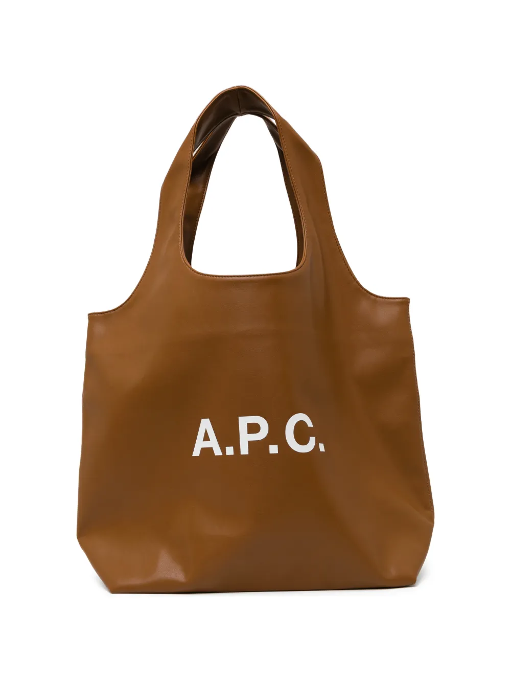 A.P.C. Borsa tote Ninon - Marrone