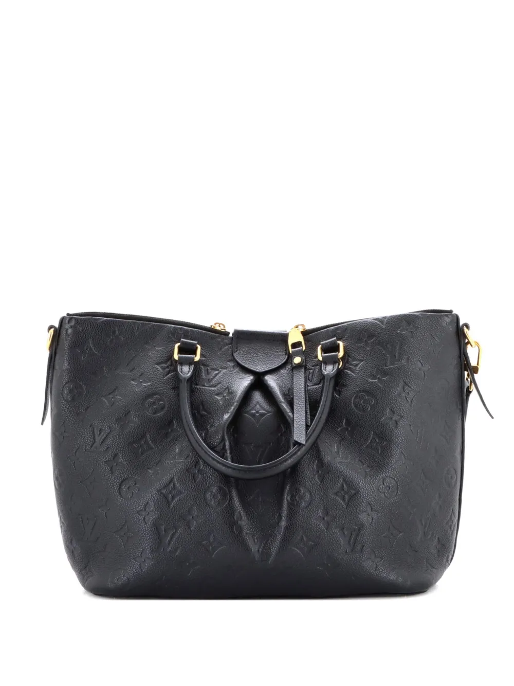 Louis Vuitton Pre-Owned Mazarine Handbag Monogram Empreinte Leather MM satchel - Nero