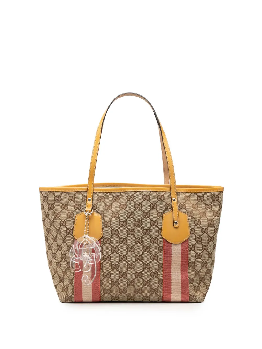 Gucci Pre-Owned 2000-2015 GG Canvas Web Jolie tote bag - Marrone