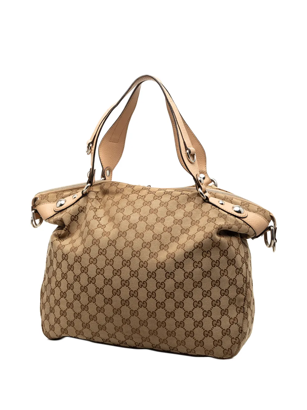 Gucci Pre-Owned 2000-2015 ラージ GGキャンバス アイコン ビット 