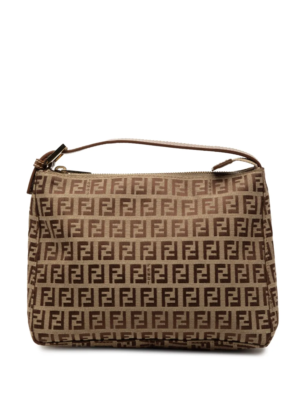 Fendi Pre-Owned 2000-2010 Zucchino Canvas handbag - Marrone