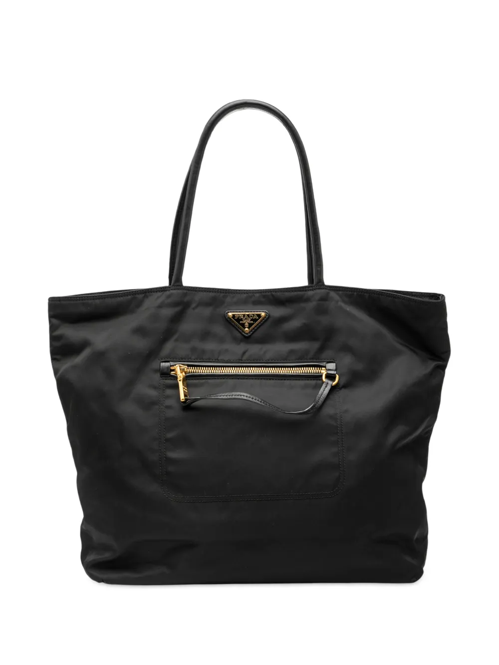 Prada Pre-Owned 2013-2025 Tessuto tote bag - Nero