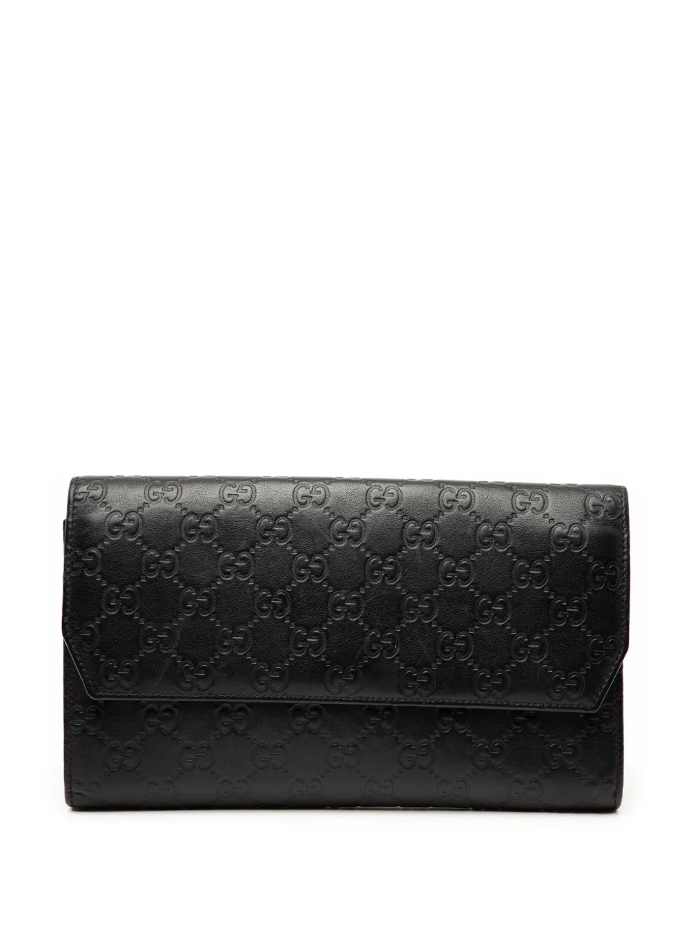 Gucci Pre-Owned 2000-2015 Guccissima clutch bag - Nero
