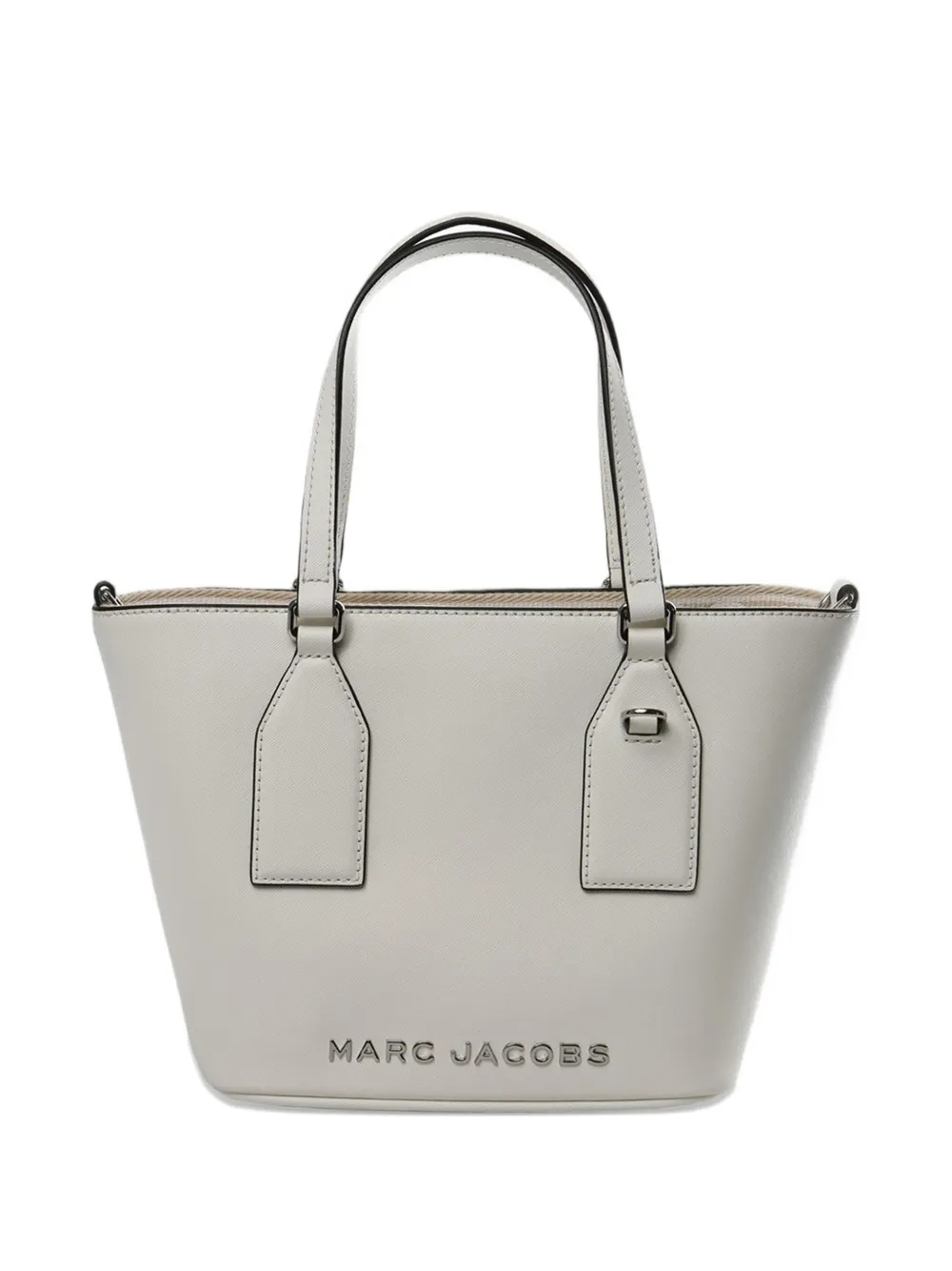 Marc Jacobs Logo-lettering Tote Bag In White