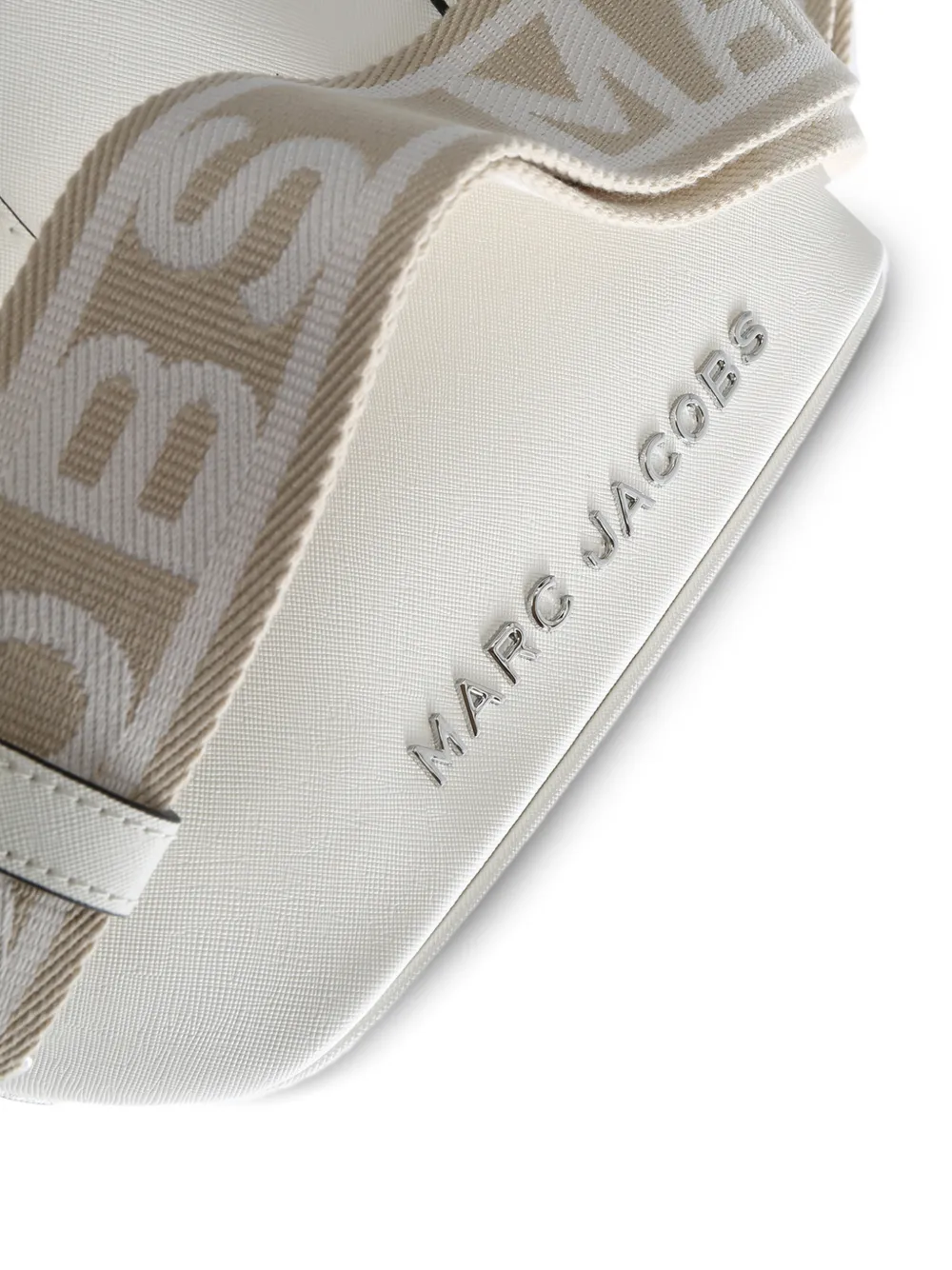  Marc Jacobs Logo-lettering Tote Bag - White 