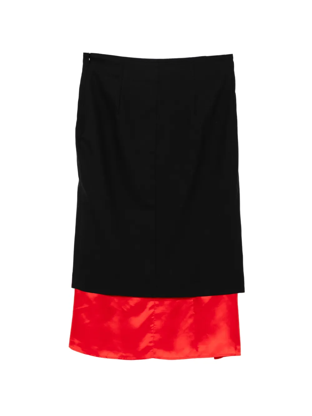  Róhe Upside-down Midi Skirt - Black 