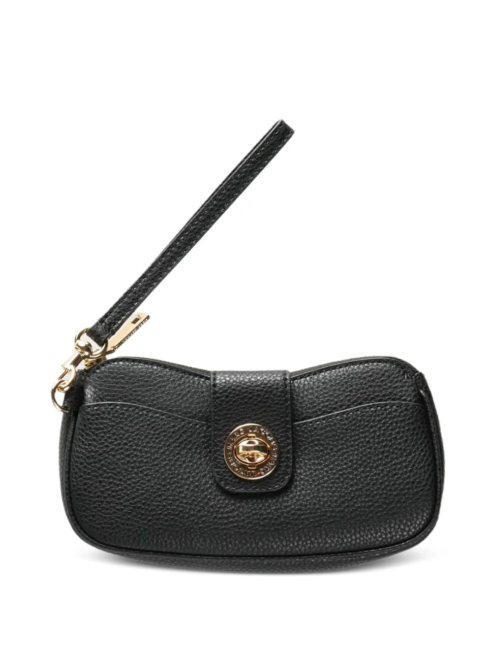 Marc Jacobs turn-lock fastening clutch bag - Nero