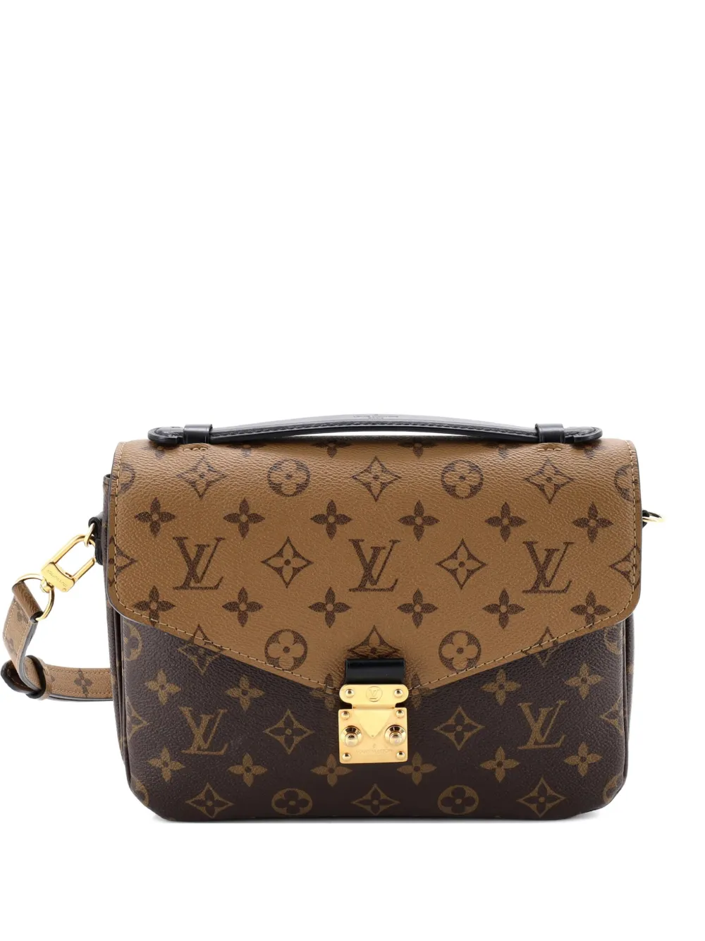 Louis Vuitton Pre-Owned Pochette Metis Reverse Monogram Canvas crossbody bag - Marrone