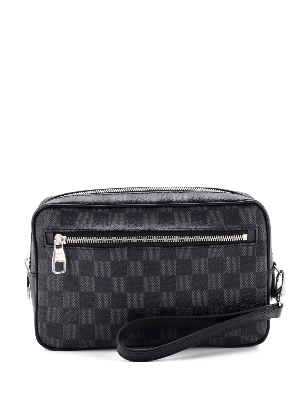 Louis Vuitton Pre-Owned Kasai Damier Graphite clutch bag - Nero