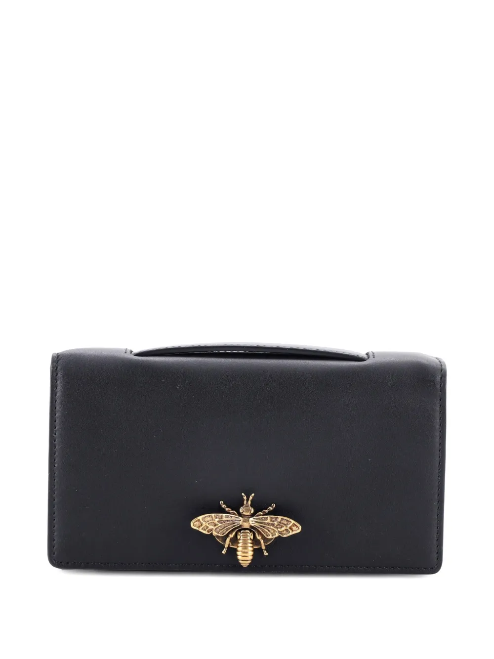 Christian Dior Pre-Owned Clutch Bee in pelle - Nero