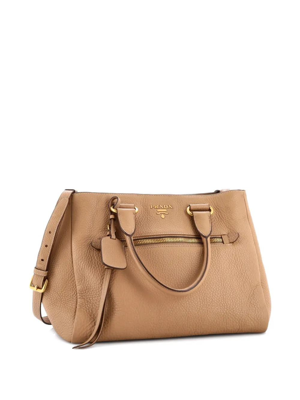 Front Pocket Convertible Tote Vitello Phenix Medium Shoulder Bag