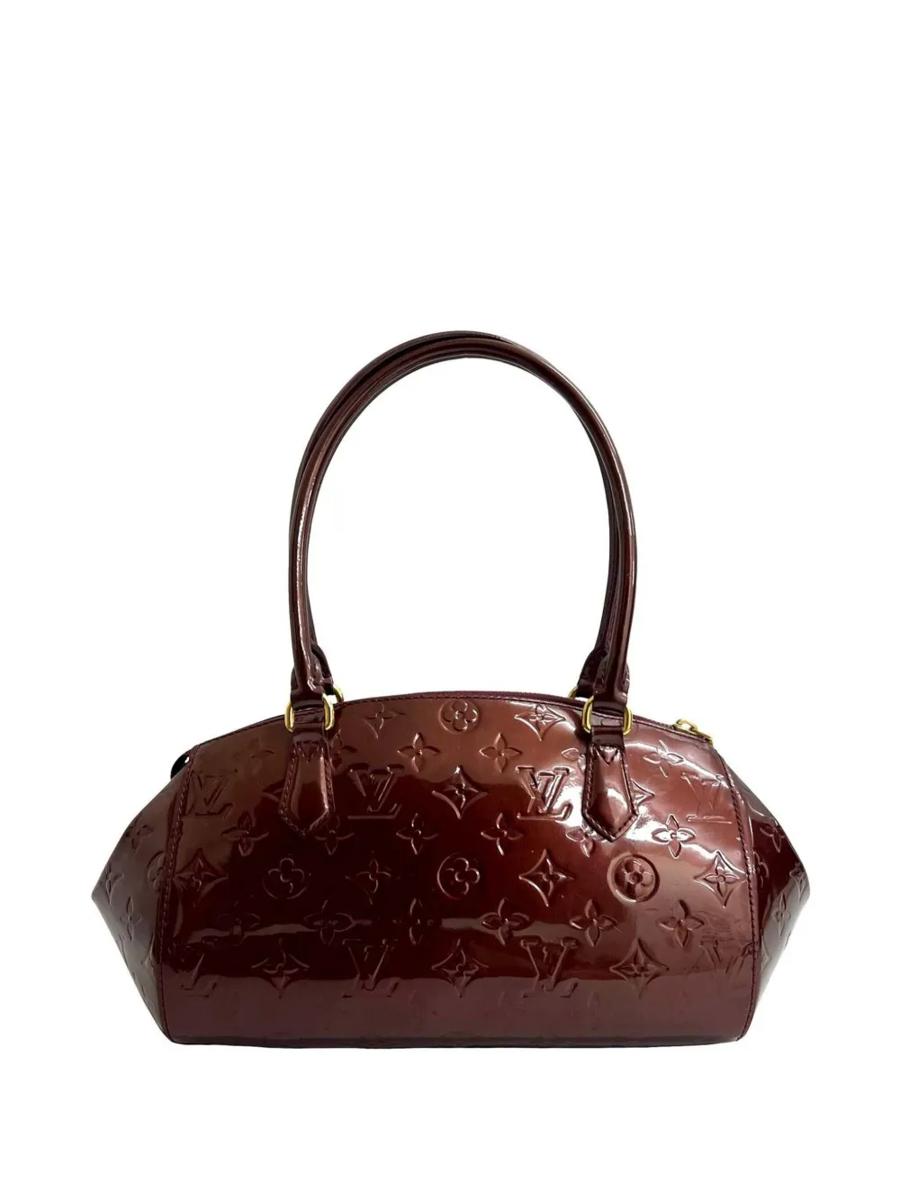 Louis Vuitton Pre-Owned 2010 Monogram Vernis Sherwood PM shoulder bag - Rosso