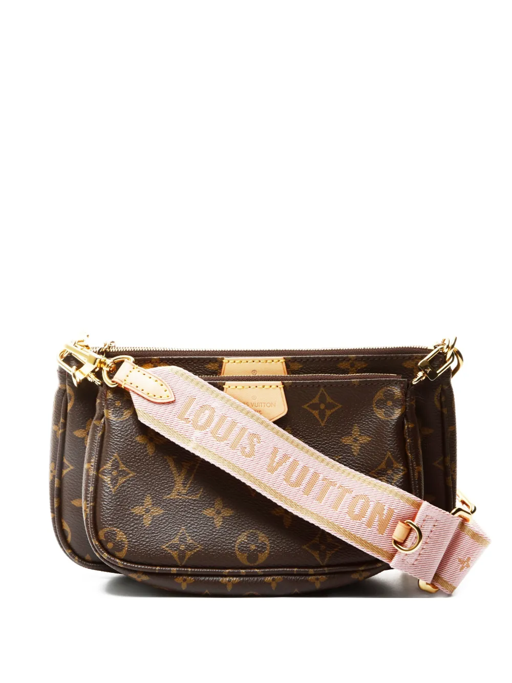 Louis Vuitton Pre-Owned 2021-2025 Multi Pochette Accessoires Monogram shoulder bag - Marrone