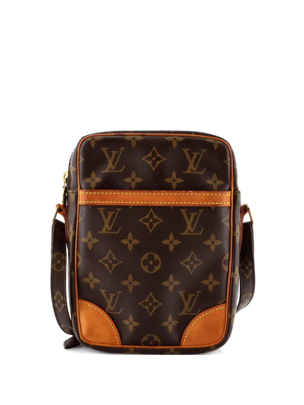 Louis Vuitton Pre-Owned Danube Handbag Monogram Canvas crossbody bag - Marrone