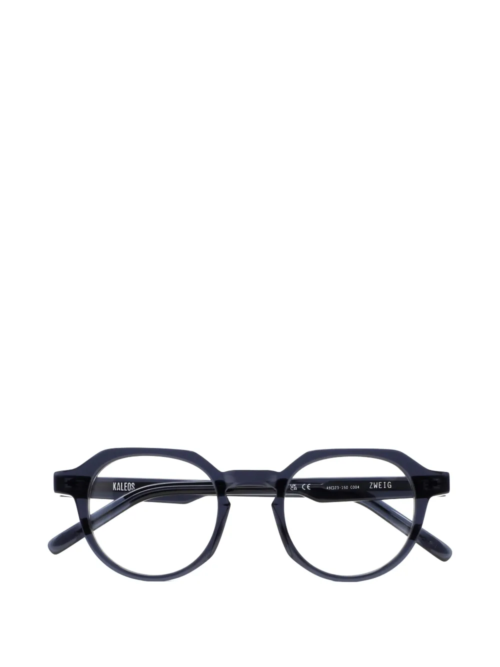 Kaleos Zweig geometric-frame glasses - Blu