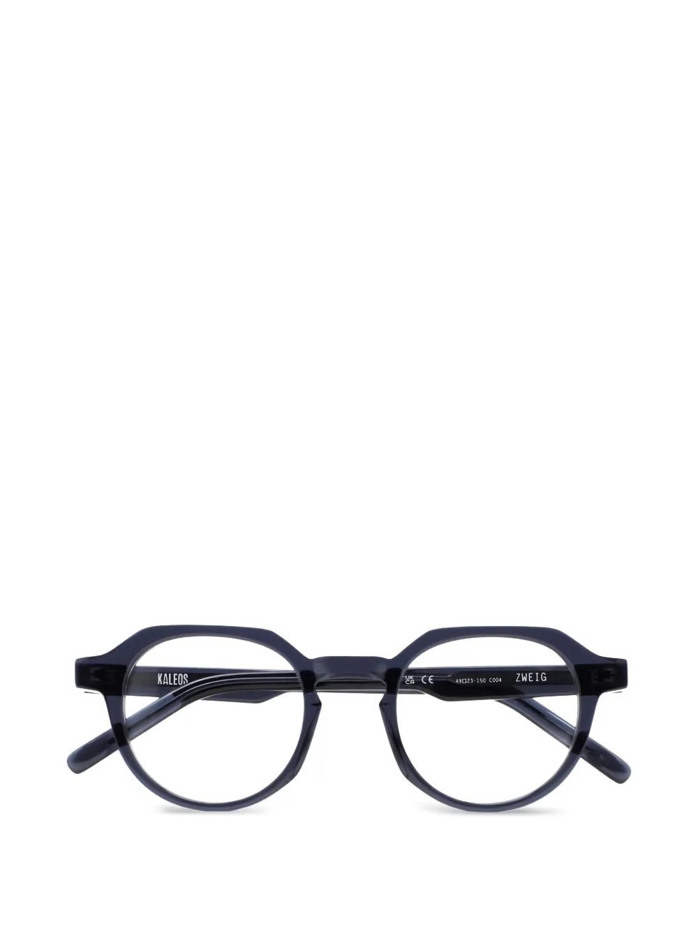 Kaleos Zweig geometric-frame glasses - Blu