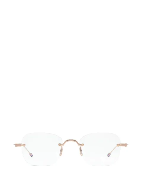 Thom Browne Eyewear lentes geométricos sin armazón