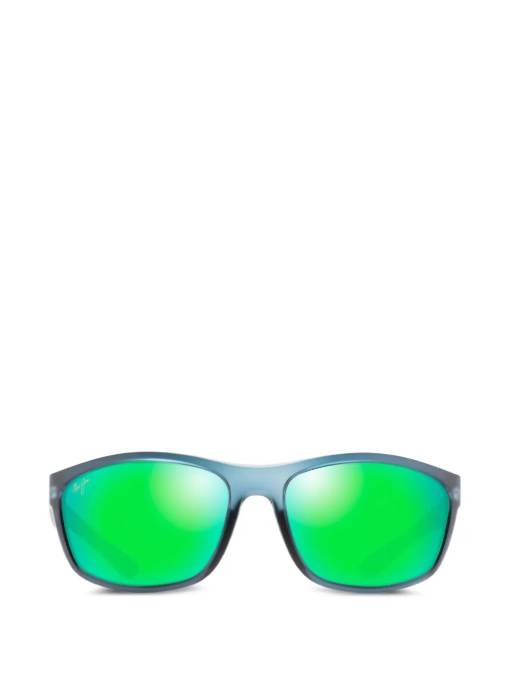 Maui Jim Nuu Landing geometric-frames sunglasses - Blu