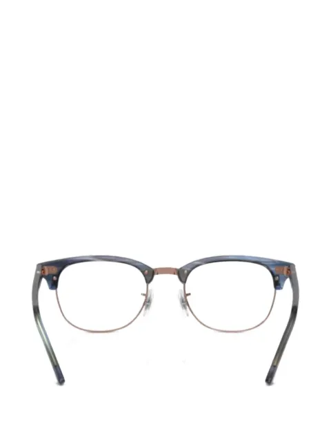 Ray-Ban browline-frame glasses