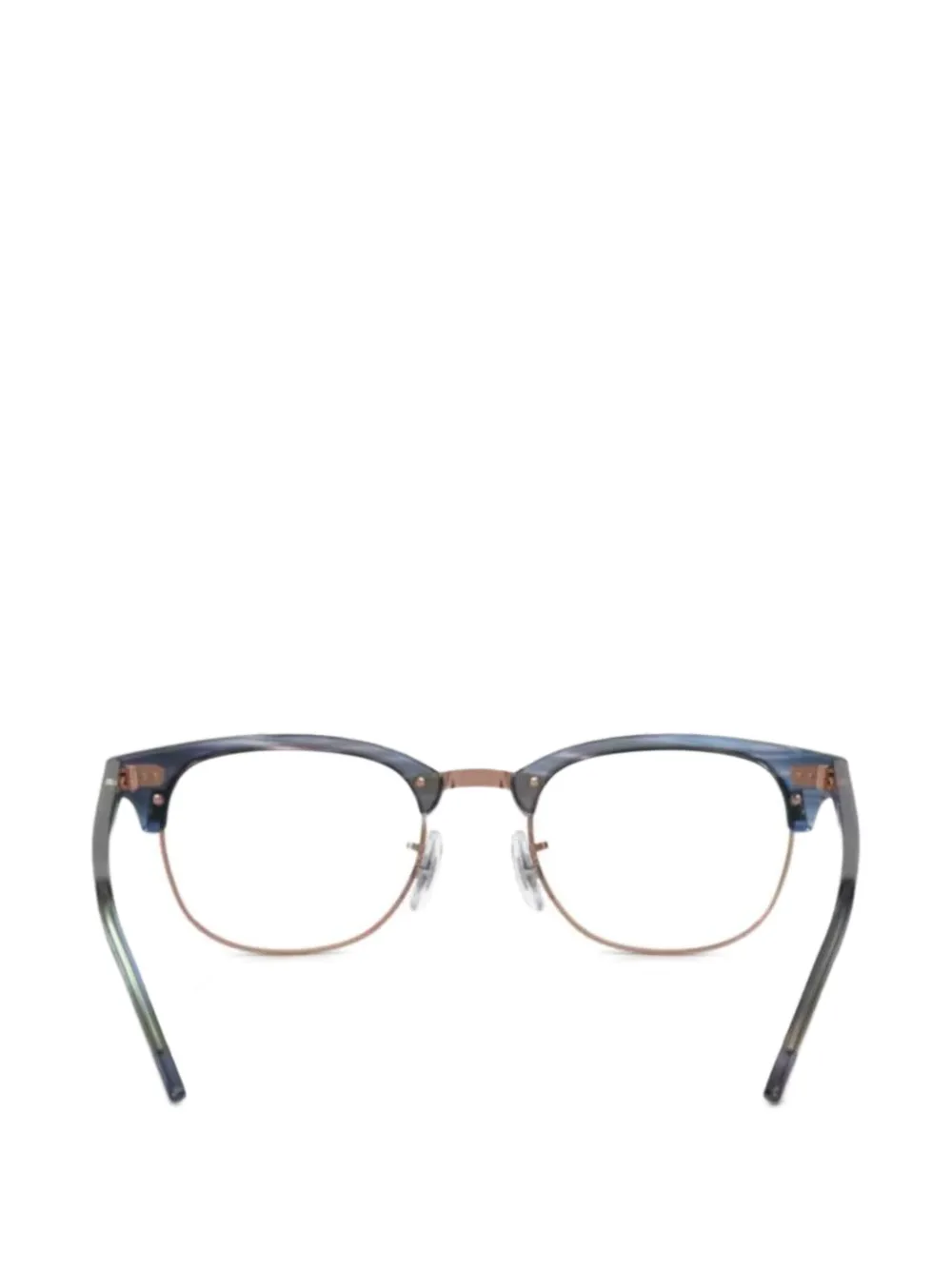 Ray-Ban browline-frame glasses - Blu