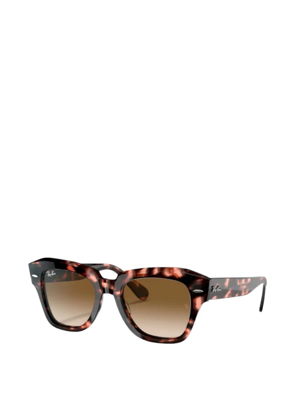 Ray-Ban square-frame sunglasses - Marrone