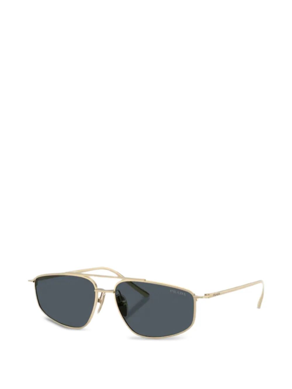 Prada Eyewear pilot-frame sunglasses - Oro