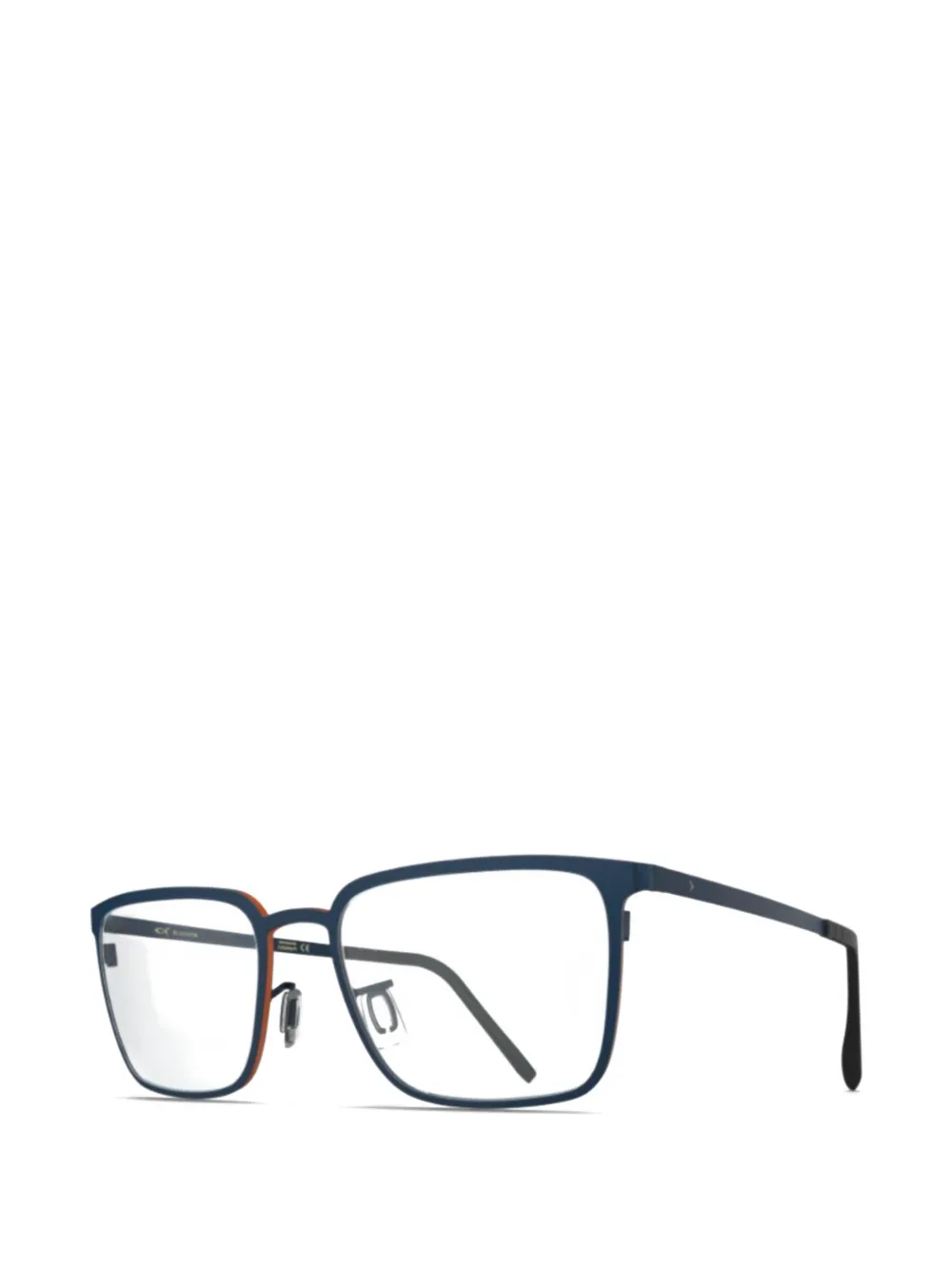 Blackfin Dover square-frame glasses - Blu