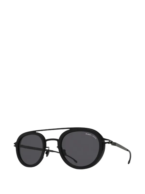 Mykita x OAMC® Grunt パイロット サングラス | ブラック | FARFETCH JP