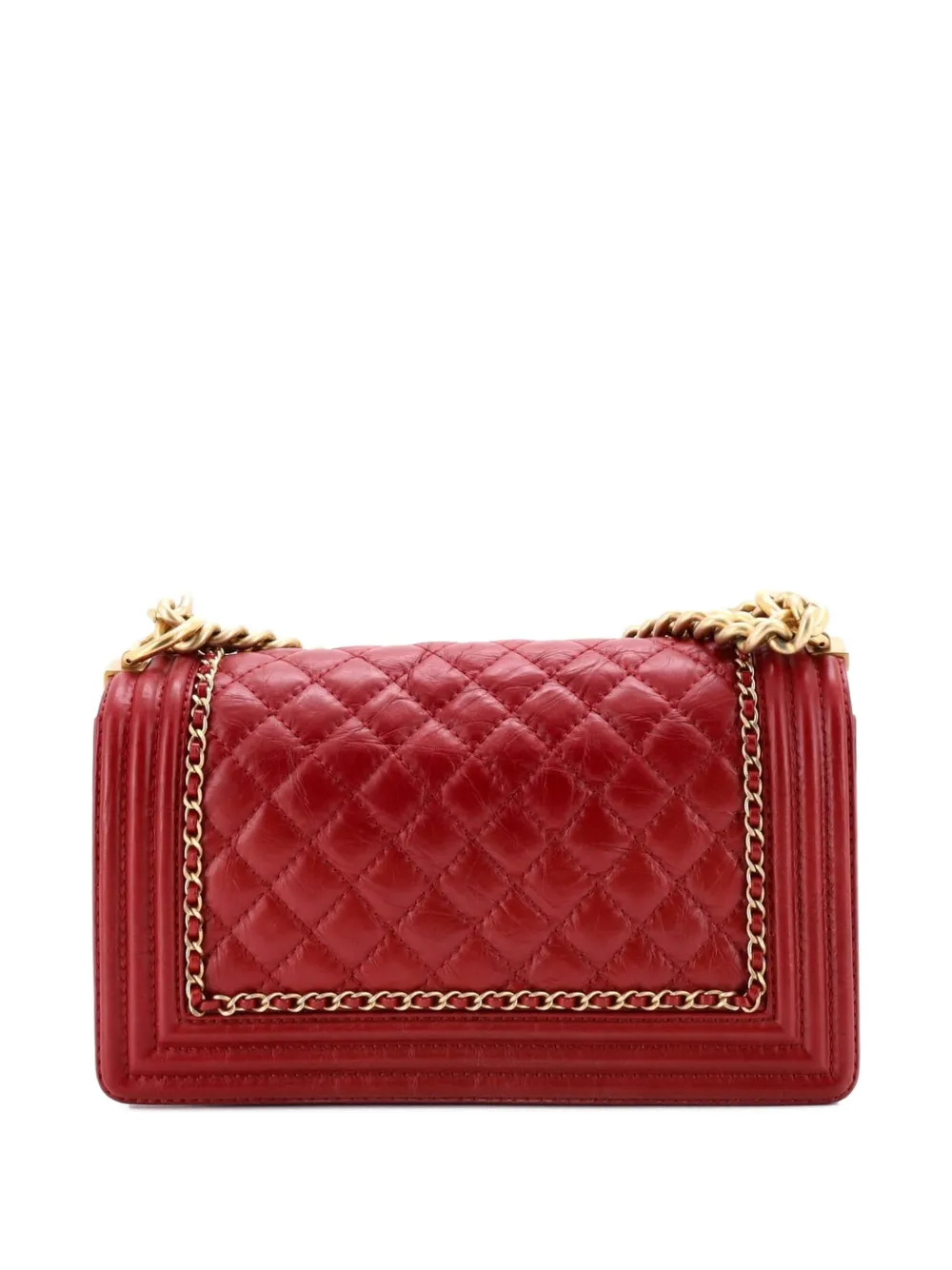 Jacket Boy Flap Bag Quilted Aged Calfskin Old Medium Crossbody Bag