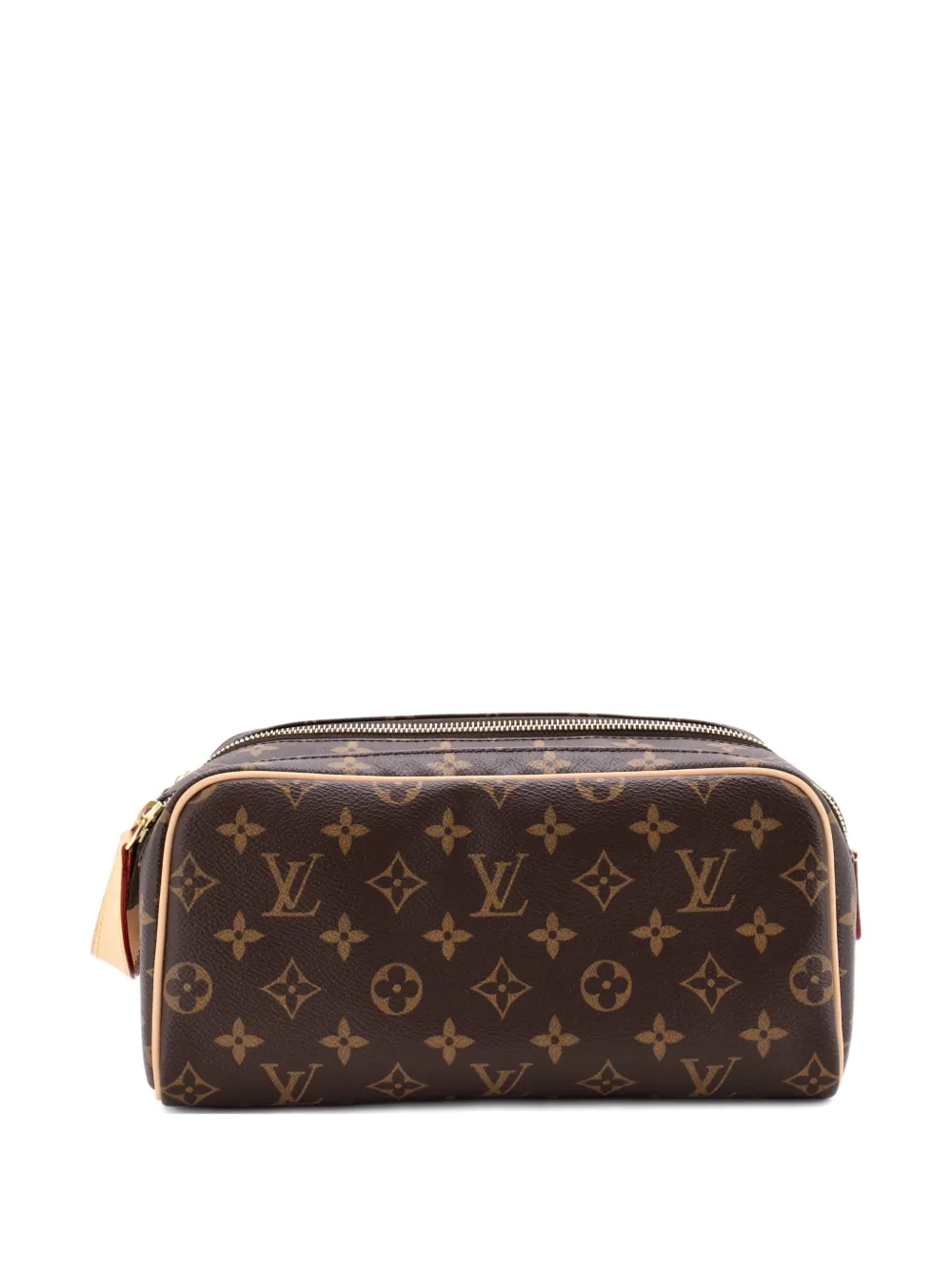 Louis Vuitton Pre-Owned Dopp Kit Toiletry Monogram Canvas pouch - Marrone