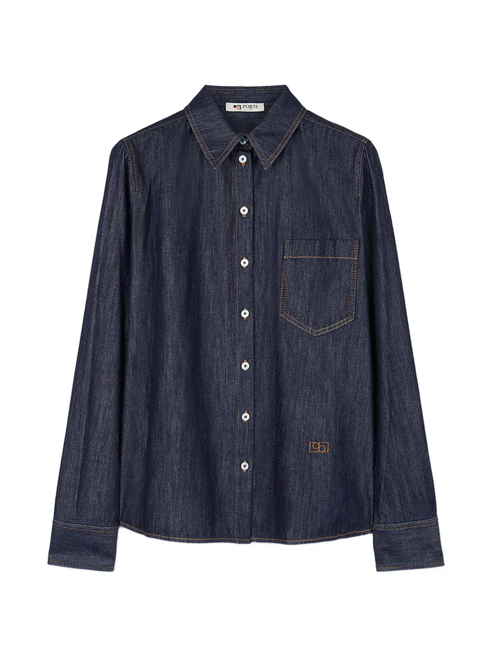 Ports 1961 denim shirt - Blu