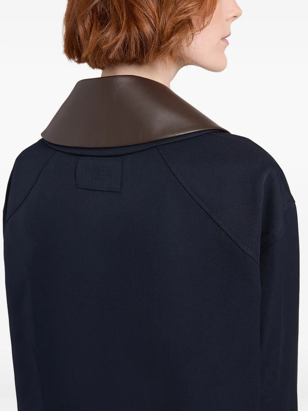 Ports 1961 Jack met contrasterende kraag Blauw